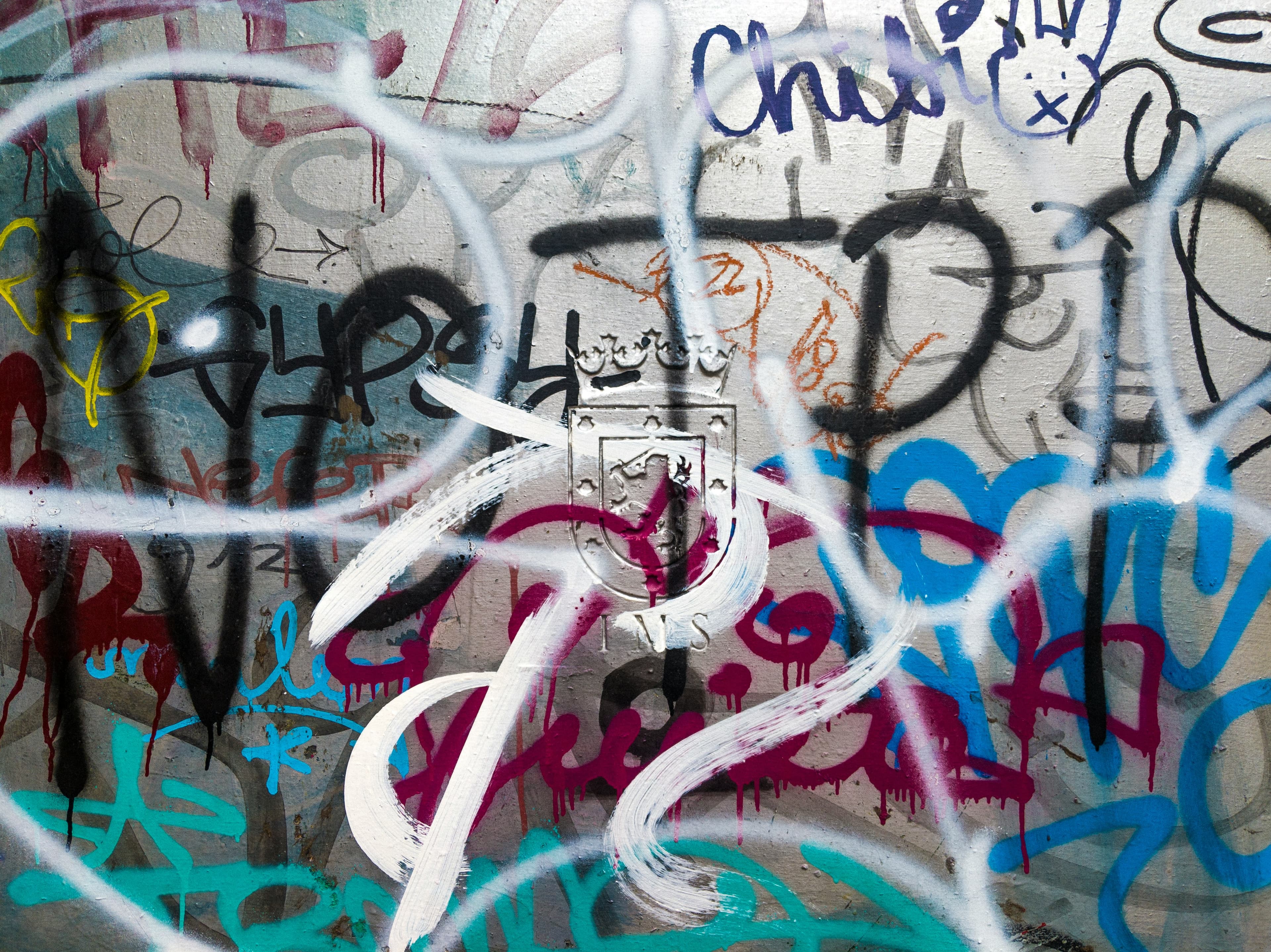 HeroSection graffiti background